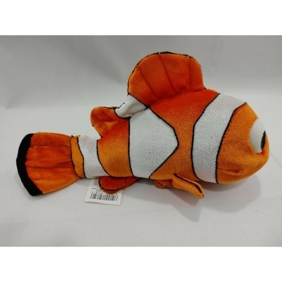 Disney Finding Nemo Plush 9” Clown‎ Fish Orange and White. Disneystore.com - Picture 2 of 7